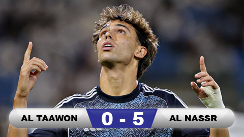 Kết quả Al Taawon 0-5 Al Nassr: Al Nassr đại thắng '5 sao'  Kết quả Al Taawon 0-5 Al Nassr: Al Nassr đại thắng '5 sao'