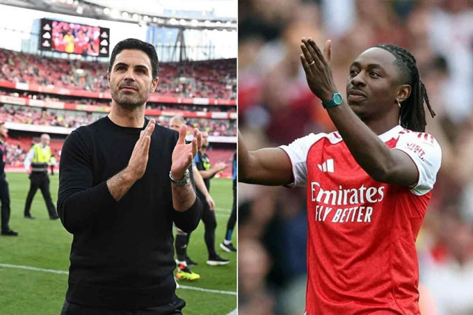 Eze được HLV Mikel Arteta tin tưởng