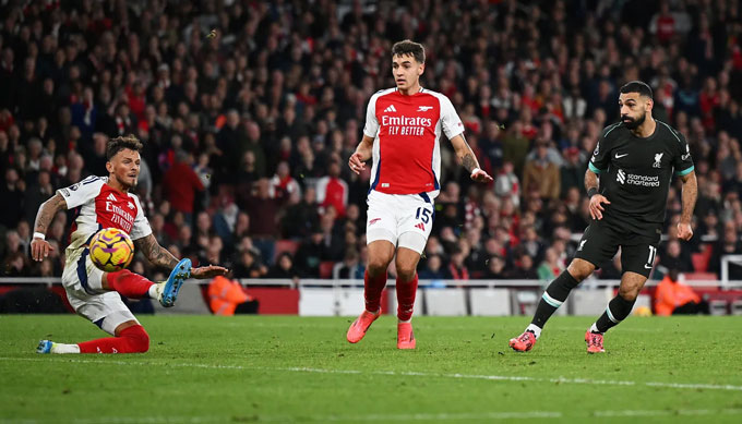 Salah chưa cho thấy phong độ cao từ đầu mùa, nhưng khá có duyên với mành lưới Arsenal