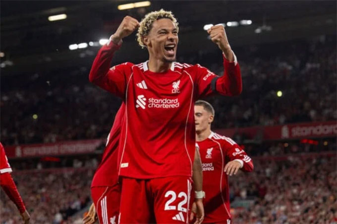 Tân binh Ekitike của Liverpool đang có phong độ vào phom