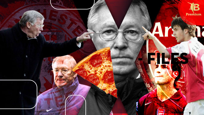 Ai to gan dám ném pizza vào mặt Sir Alex Ferguson?