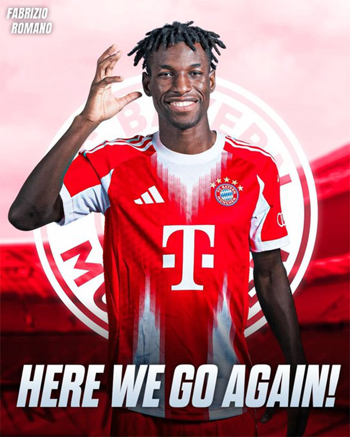 Nicolas Jackson lại được Chelsea cho sang Bayern