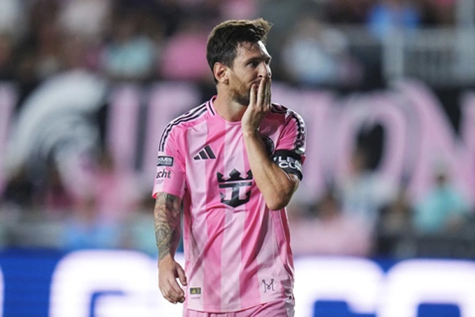 Messi hụt danh hiệu thứ 3 với Inter Miami