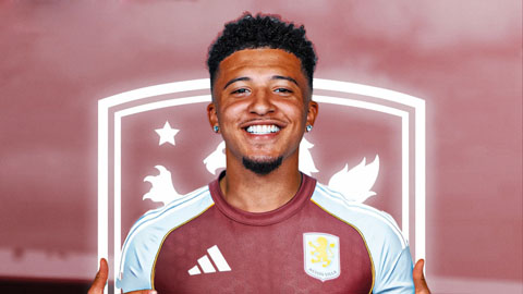 Aston Villa đạt thỏa thuận mượn Jadon Sancho  Aston Villa đạt thỏa thuận mượn Jadon Sancho