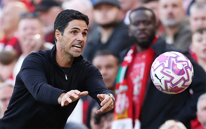 Liverpool giành 3 điểm trước một Arsenal của Arteta đến Anfield với tâm lý sợ thua