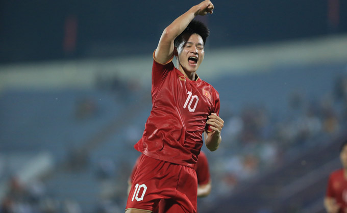 Thanh Nhàn trở lại sẽ giúp hàng tấn công của U23 Việt Nam có nhiều phương án hơn. Ảnh: Đức Cường