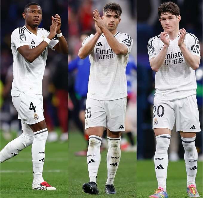 Vị trí của bộ ba Alaba, Asencio và Fran Garcia giờ là ghế dự bị.