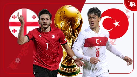  Nhận định bóng đá Georgia vs Thổ Nhĩ Kỳ, 23h00 ngày 4/9: Bất phân thắng bại