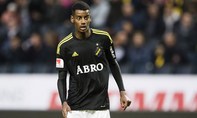 Isak thời còn ở AIK