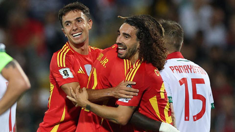 Vòng loại World Cup 2026 khu vực châu Âu: Tây Ban Nha thắng đậm, Đức thua sốc  Vòng loại World Cup 2026 khu vực châu Âu: Tây Ban Nha thắng đậm, Đức thua sốc