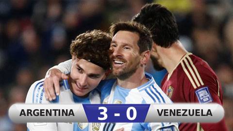Kết quả Argentina 3-0 Venezuela: 3 điểm ngọt ngào cho Argentina Kết quả Argentina 3-0 Venezuela: 3 điểm ngọt ngào cho Argentina