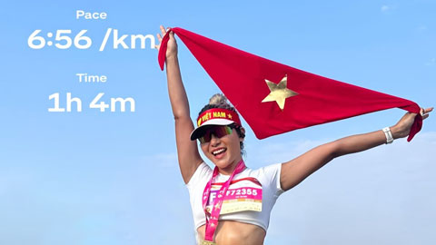 Runner Ngọc Lan: Vẻ đẹp rực cháy trên mọi cung đường chạy