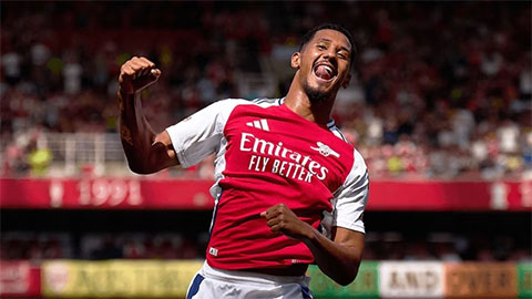 Arsenal méo mặt vì chấn thương của Saliba