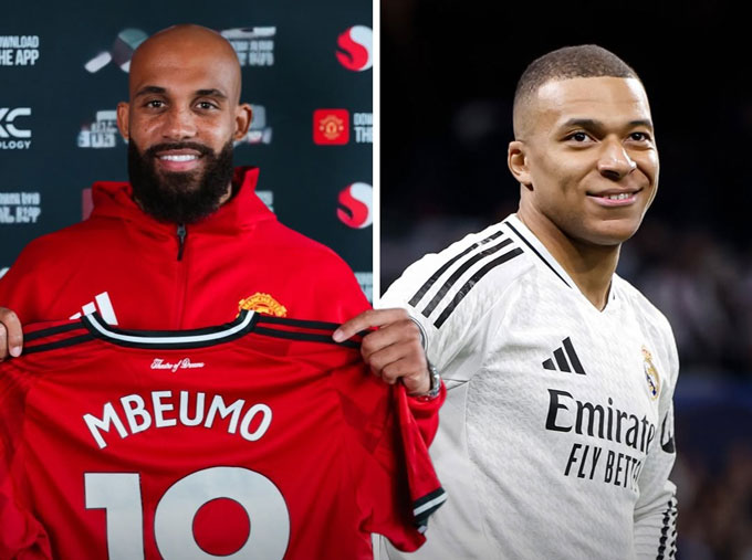 Mbappe đã nổi danh từ lâu còn Mbeumo giờ mới bắt đầu được chú ý khi gia nhập MU