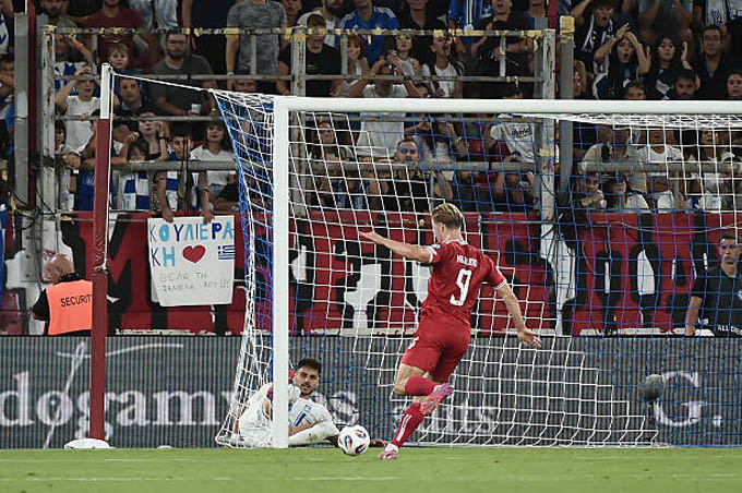 Hojlund ghi bàn ở trận vòng loại World Cup 2026