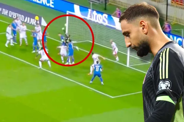 Trọng tài "cứu" Donnarumma khỏi sai lầm ngớ ngẩn