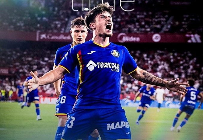 Cầu thủ chạy cánh 20 tuổi đã ghi được 3 bàn ở La Liga cho Getafe.