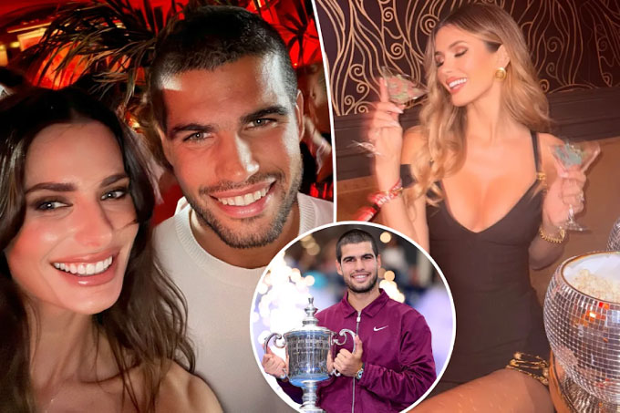 Alcaraz tiệc tùng ồn ào