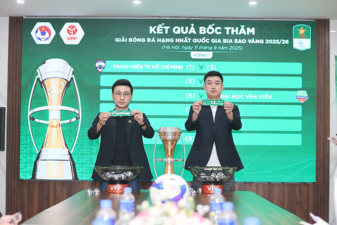 Giải Hạng Nhất Quốc gia Bia Sao Vàng 2025/26 có tổng cộng 22 vòng với 132 trận đấu, khởi tranh từ ngày 19/9/2025 và sẽ kết thúc trong tháng 6/2026