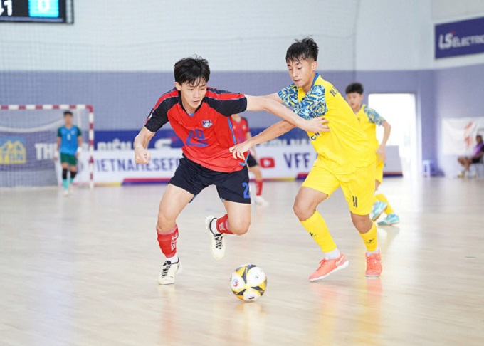 Thái Sơn Nam đánh rơi chiến thắng đáng tiếc. Ảnh: CTV