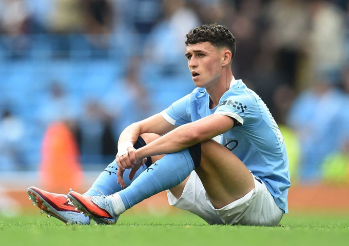 Foden vẫn chưa đá chính trận nào cho Man City mùa này