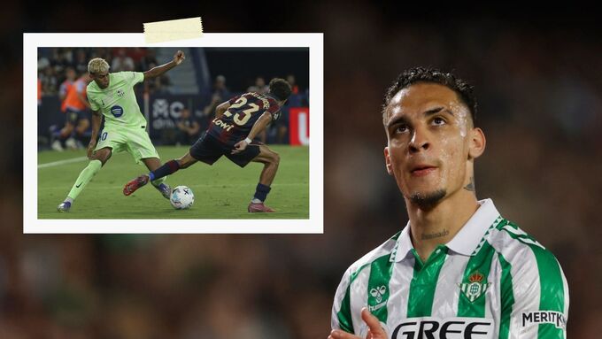 Antony sẽ đối đầu với một "tảng đá" trong trận ra mắt Betis.