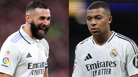 Kylian Mbappe trong hình bóng Karim Benzema   Kylian Mbappe trong hình bóng Karim Benzema
