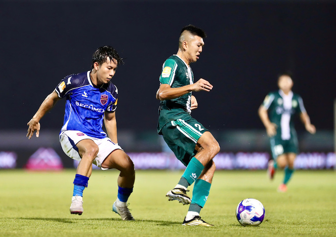 Cuộc đối đầu giữa Đồng Nai với Becamex TP.HCM được dự báo sẽ có bất ngờ. Ảnh: Anh Khoa 