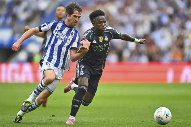 Vinicius không còn được trọng dụng ở Real như trước