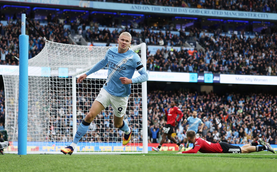 Hàng thủ MU không thể ngăn chặn Haaland