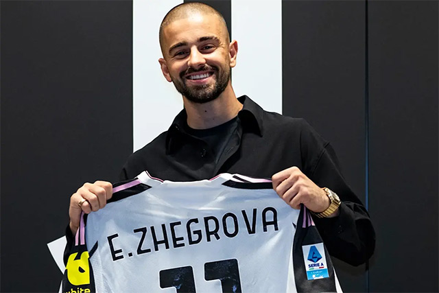 Zhegrova mới đầu quân cho Juventus cách đây chưa lâu