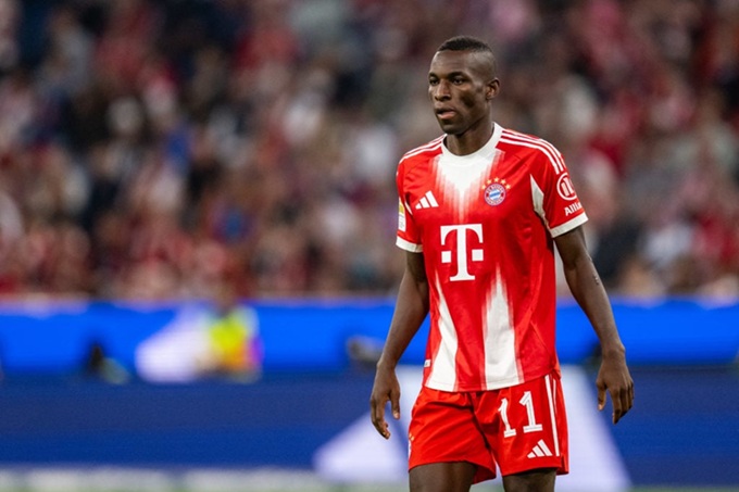 Nicolas Jackson ra mắt Bayern trong trận gặp Hamburg cuối tuần qua