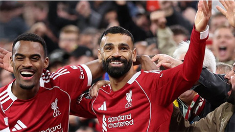 Mohamed Salah phá kỷ lục độc nhất vô nhị  Mohamed Salah phá kỷ lục độc nhất vô nhị
