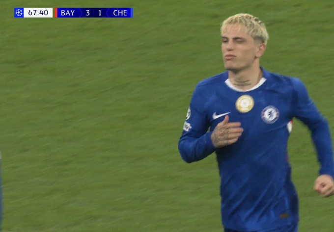 Garnacho vào sân ở phút 68 và không để lại dấu ấn nào