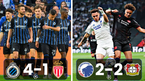 Monaco và Galatasaray thua thảm, Leverkusen thoát hiểm phút 90+1  Monaco và Galatasaray thua thảm, Leverkusen thoát hiểm phút 90+1