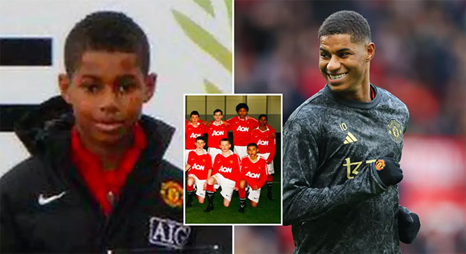 Rashford sinh ra ở Manchester và luôn là đứa con của Manchester