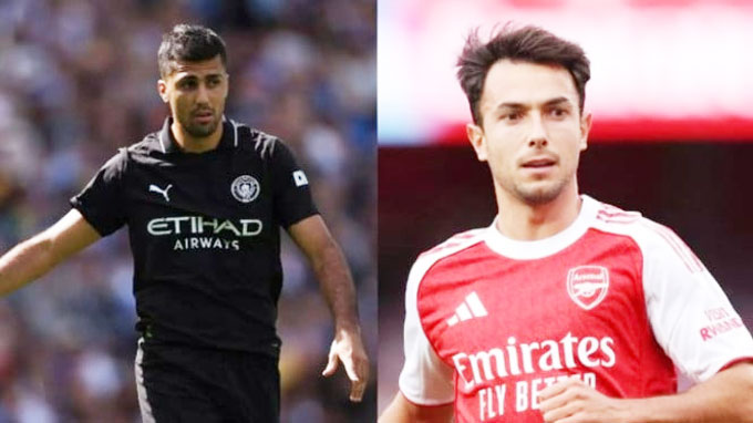 Zubimendi (phải) được coi là bản sao của Rodri