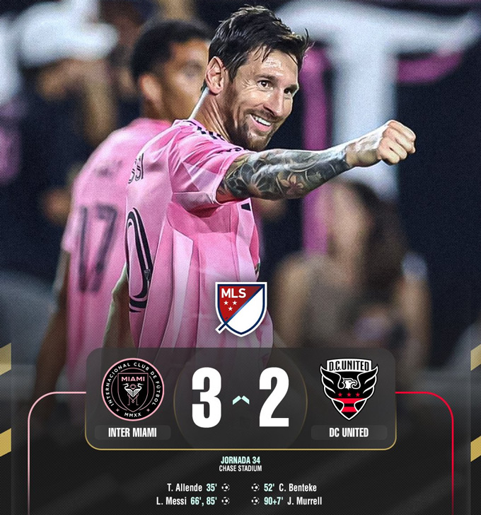 Messi lại tỏa sáng vào Chủ nhật