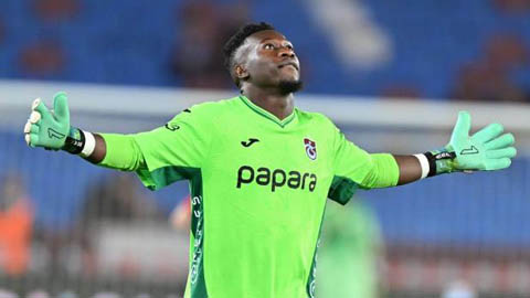 Andre Onana kiến tạo giúp Trabzonspor giành 1 điểm quý giá trước Gaziantep  Andre Onana kiến tạo giúp Trabzonspor giành 1 điểm quý giá trước Gaziantep