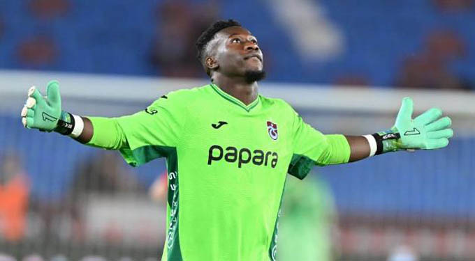 Thủ thành Onana tỏa sáng với pha kiến tạo cho Trabzonspor
