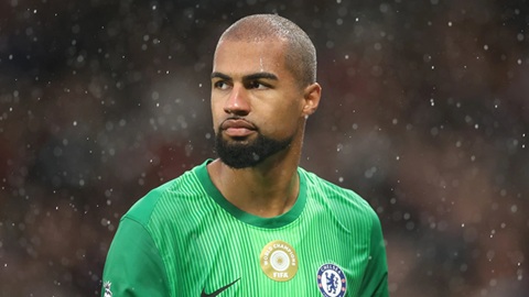 Thẻ đỏ của Robert Sanchez và 'cục tức' của Amorim  Thẻ đỏ của Robert Sanchez và 'cục tức' của Amorim