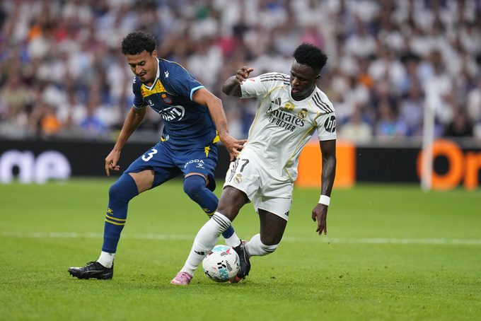 Vini đã chơi không tốt trước Espanyol trước khi bị thay ra