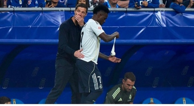 Vinicius Jr phải học các làm quen với băng ghế dự bị ở Real Madrid