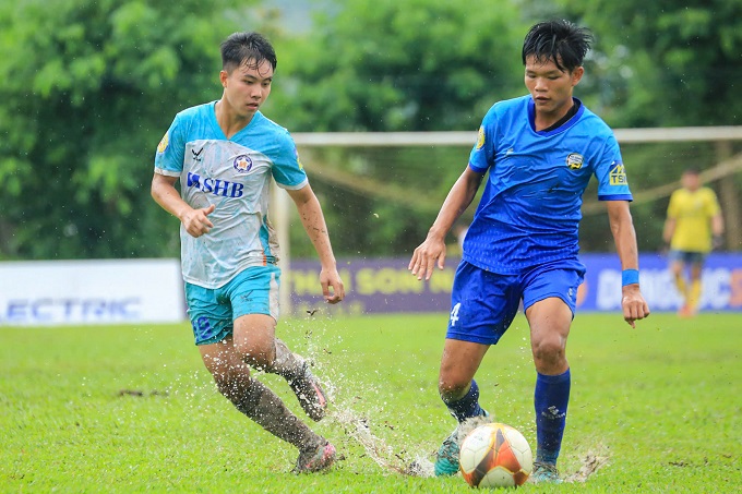 SHB Đà Nẵng vào bán kết sau loạt 11m - Ảnh: Trung Đặng 