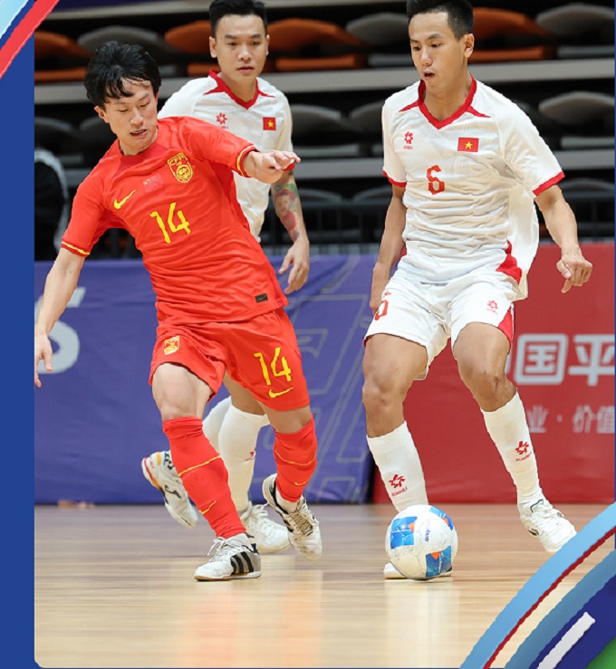Đ Tfutsal Việt Nam thắng đậm Trung Quốc 