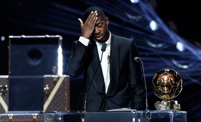 Dembele đã giành Quả Bóng Vàng 2025