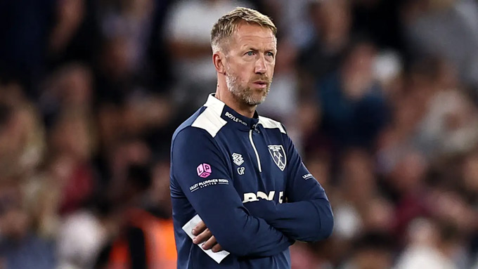 Potter không còn nhiều thời gian tại West Ham