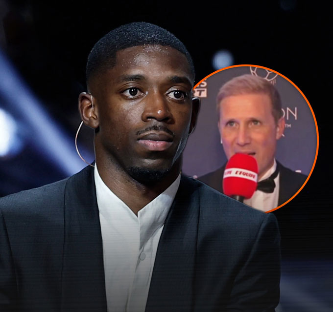 Tổng biên tập France Football, ông Vincent Garcia, khẳng định Dembele giành chiến thắng tuyệt đối trước Yamal