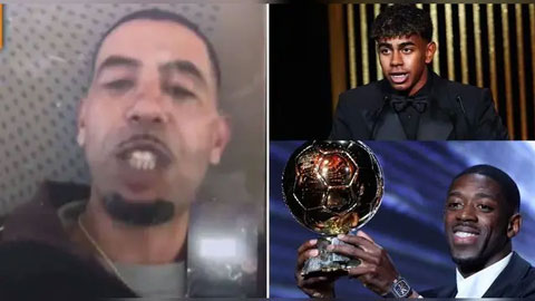 Cha của Lamine Yamal nghi ngờ kết quả Quả Bóng Vàng 'có vấn đề'  Cha của Lamine Yamal nghi ngờ kết quả Quả Bóng Vàng 'có vấn đề'