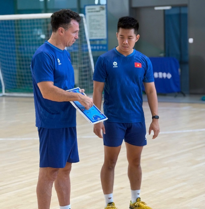 HLV Diego Giustozzi yêu cầu các học trò phải thắng 